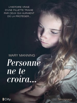 cover image of Personne ne te croira